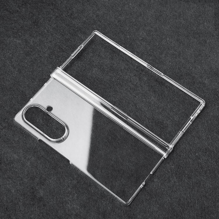 3 in 1 PC Transparent Shockproof Protective Phone Case, For Galaxy Z Fold8 5G, For Galaxy Z Flip8 5G, For Samsung Galaxy Z Fold7, For Samsung Galaxy Z Flip7, For Samsung Galaxy Z Flip6, For Samsung Galaxy Z Fold6, For Samsung Galaxy Z Fold5            ...