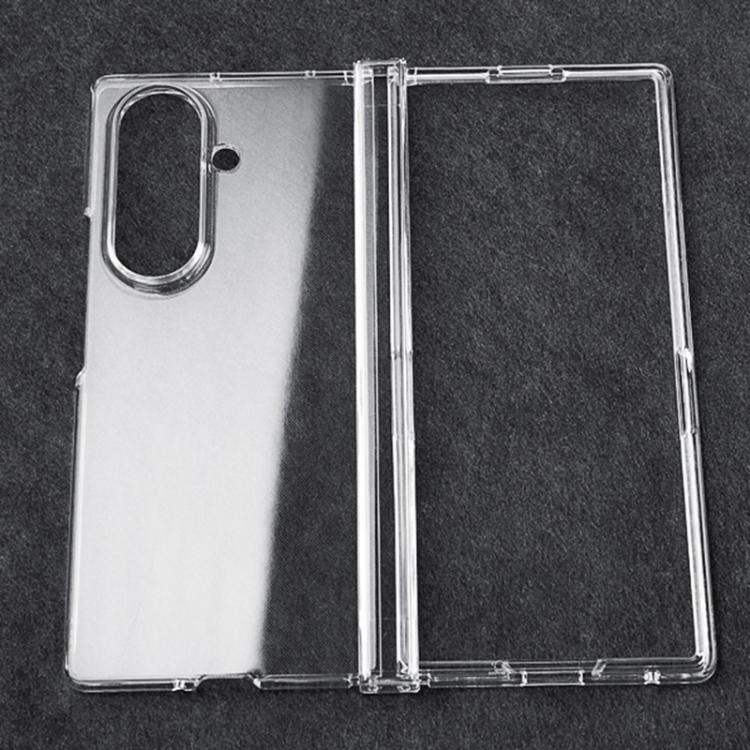 3 in 1 PC Transparent Shockproof Protective Phone Case, For Galaxy Z Fold8 5G, For Galaxy Z Flip8 5G, For Samsung Galaxy Z Fold7, For Samsung Galaxy Z Flip7, For Samsung Galaxy Z Flip6, For Samsung Galaxy Z Fold6, For Samsung Galaxy Z Fold5            ...