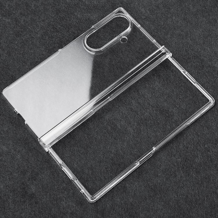 3 in 1 PC Transparent Shockproof Protective Phone Case, For Galaxy Z Fold8 5G, For Galaxy Z Flip8 5G, For Samsung Galaxy Z Fold7, For Samsung Galaxy Z Flip7, For Samsung Galaxy Z Flip6, For Samsung Galaxy Z Fold6, For Samsung Galaxy Z Fold5            ...