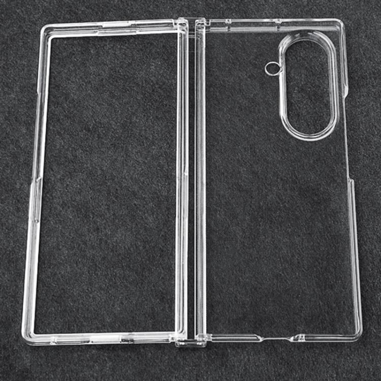 3 in 1 PC Transparent Shockproof Protective Phone Case, For Galaxy Z Fold8 5G, For Galaxy Z Flip8 5G, For Samsung Galaxy Z Fold7, For Samsung Galaxy Z Flip7, For Samsung Galaxy Z Flip6, For Samsung Galaxy Z Fold6, For Samsung Galaxy Z Fold5            ...