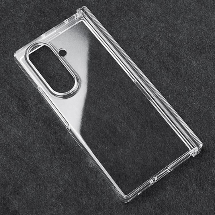 3 in 1 PC Transparent Shockproof Protective Phone Case, For Galaxy Z Fold8 5G, For Galaxy Z Flip8 5G, For Samsung Galaxy Z Fold7, For Samsung Galaxy Z Flip7, For Samsung Galaxy Z Flip6, For Samsung Galaxy Z Fold6, For Samsung Galaxy Z Fold5            ...