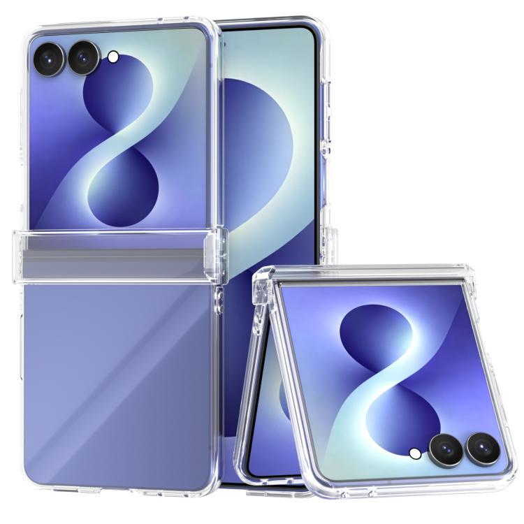 3 in 1 PC Transparent Shockproof Protective Phone Case, For Galaxy Z Fold8 5G, For Galaxy Z Flip8 5G, For Samsung Galaxy Z Fold7, For Samsung Galaxy Z Flip7, For Samsung Galaxy Z Flip6, For Samsung Galaxy Z Fold6, For Samsung Galaxy Z Fold5            ...