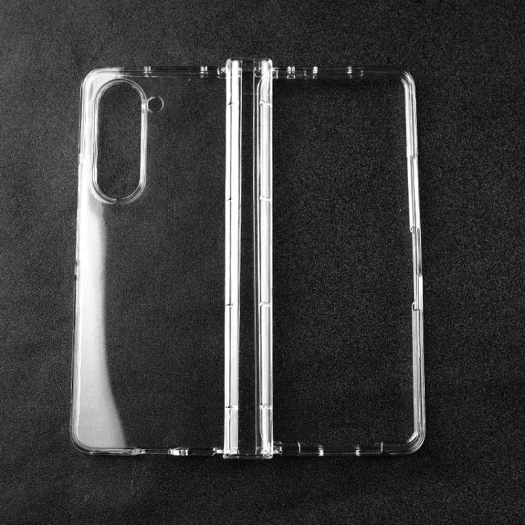PC Transparent Phone Case, For Samsung Galaxy Z Fold5 5G, For Samsung Galaxy Z Flip5 5G