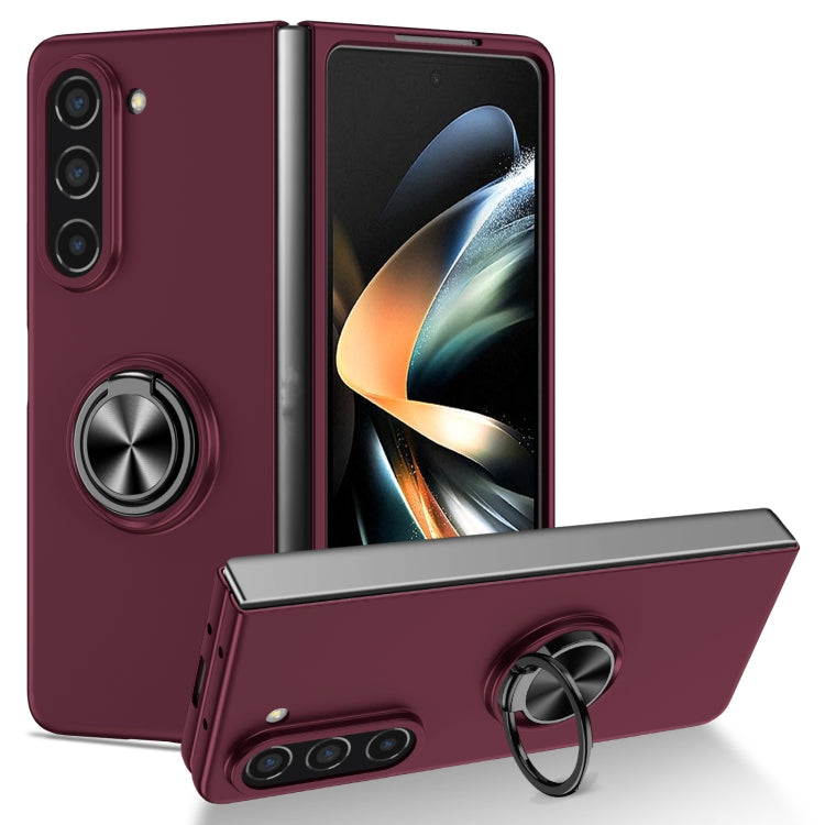 Armor Ring Holder Phone Case, For Samsung Galaxy Z Fold7 5G, For Samsung Galaxy Z Flip7 5G, For Samsung Galaxy Z Flip7 FE / Flip6, For Samsung Galaxy Z Fold6 5G, For Samsung Galaxy Z Fold5 5G, For Samsung Galaxy Z Flip5 5G