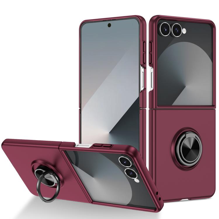 Armor Ring Holder Phone Case, For Galaxy Z Fold8 Ultra 5G, For Galaxy Z Flip8 5G, For Samsung Galaxy Z Flip7 FE / Flip6, For Samsung Galaxy Z Fold6 5G, For Samsung Galaxy Z Fold5 5G, For Samsung Galaxy Z Flip5 5G