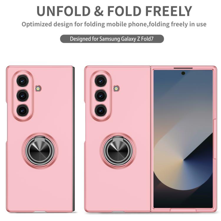 Armor Ring Holder Phone Case, For Galaxy Z Fold8 Ultra 5G, For Galaxy Z Flip8 5G, For Samsung Galaxy Z Flip7 FE / Flip6, For Samsung Galaxy Z Fold6 5G, For Samsung Galaxy Z Fold5 5G, For Samsung Galaxy Z Flip5 5G