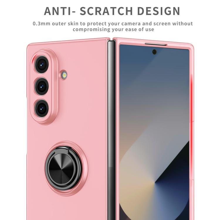 Armor Ring Holder Phone Case, For Galaxy Z Fold8 Ultra 5G, For Galaxy Z Flip8 5G, For Samsung Galaxy Z Flip7 FE / Flip6, For Samsung Galaxy Z Fold6 5G, For Samsung Galaxy Z Fold5 5G, For Samsung Galaxy Z Flip5 5G