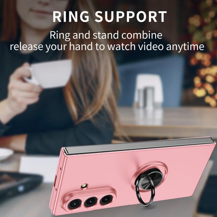 Armor Ring Holder Phone Case, For Galaxy Z Fold8 Ultra 5G, For Galaxy Z Flip8 5G, For Samsung Galaxy Z Flip7 FE / Flip6, For Samsung Galaxy Z Fold6 5G, For Samsung Galaxy Z Fold5 5G, For Samsung Galaxy Z Flip5 5G