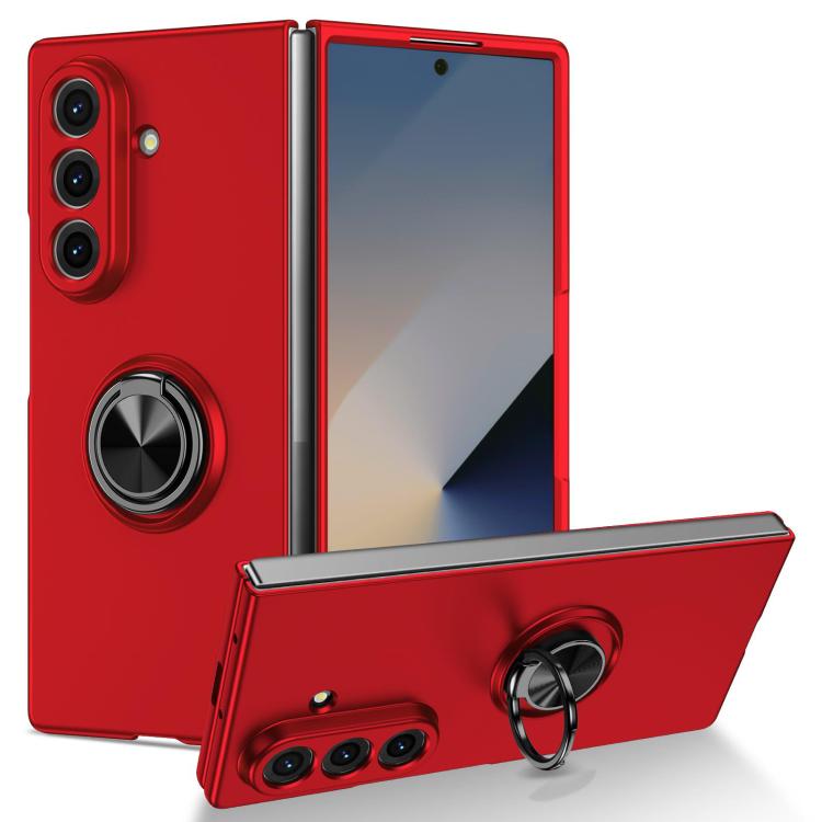 Armor Ring Holder Phone Case, For Galaxy Z Fold8 Ultra 5G, For Galaxy Z Flip8 5G, For Samsung Galaxy Z Flip7 FE / Flip6, For Samsung Galaxy Z Fold6 5G, For Samsung Galaxy Z Fold5 5G, For Samsung Galaxy Z Flip5 5G