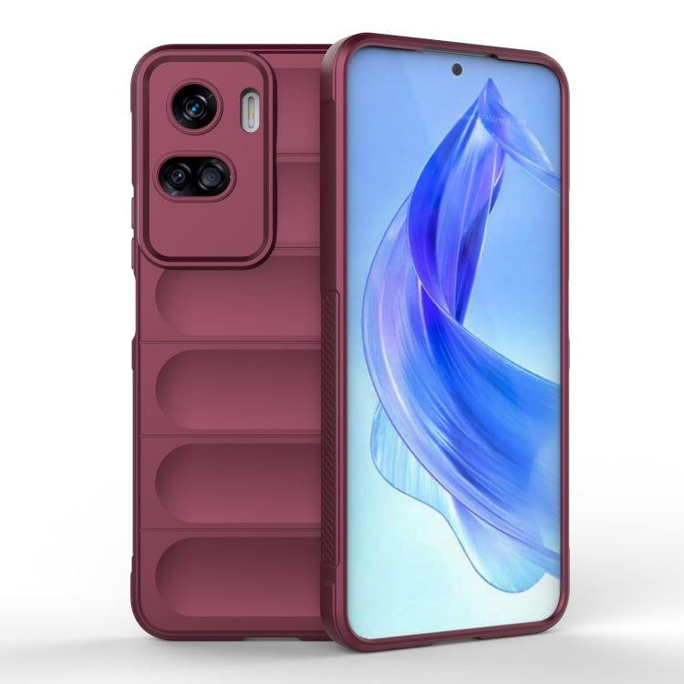 Magic Shield TPU + Flannel Phone Case, For Honor 100 5G, For Honor X50 5G Global / X9b, For Honor 90 Lite