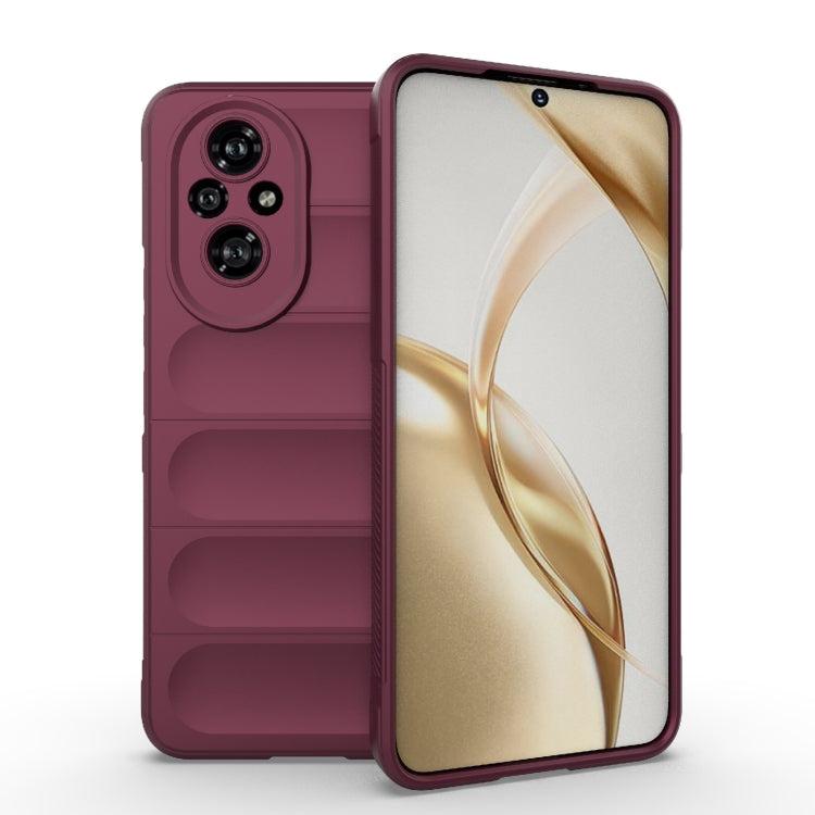 Magic Shield TPU + Flannel Phone Case, For Honor 400 Global 156.5mm, For Honor X60 Pro 5G, For Honor X60 5G, For Honor 200