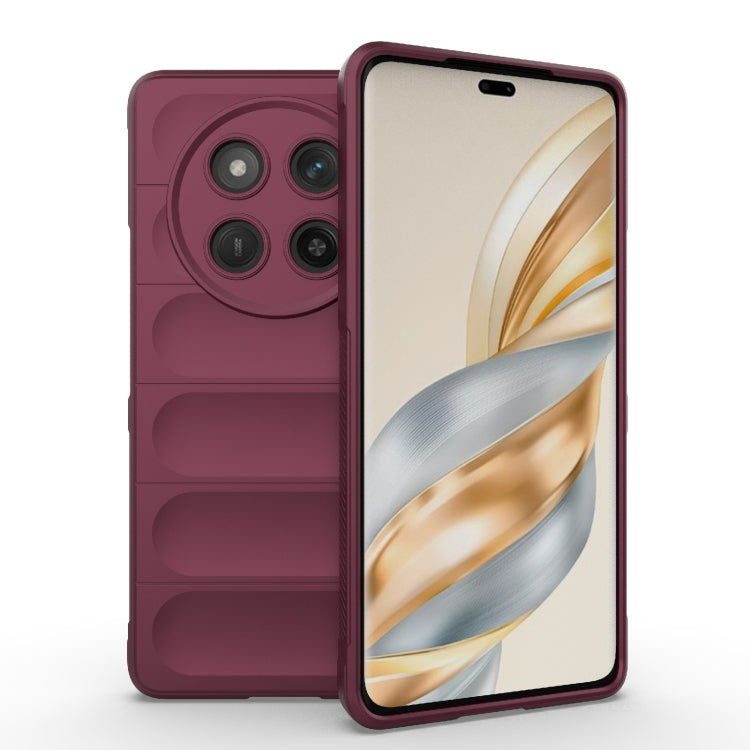 Magic Shield TPU + Flannel Phone Case, For Honor 400 Global 156.5mm, For Honor X60 Pro 5G, For Honor X60 5G, For Honor 200