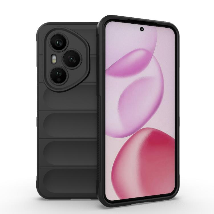 Magic Shield TPU + Flannel Phone Case, For Honor 600 Pro Global, For Honor 600 Lite 5G Global, For Honor 500 Pro Global 155.8mm, For Honor 400 Pro 5G Global 160.8mm