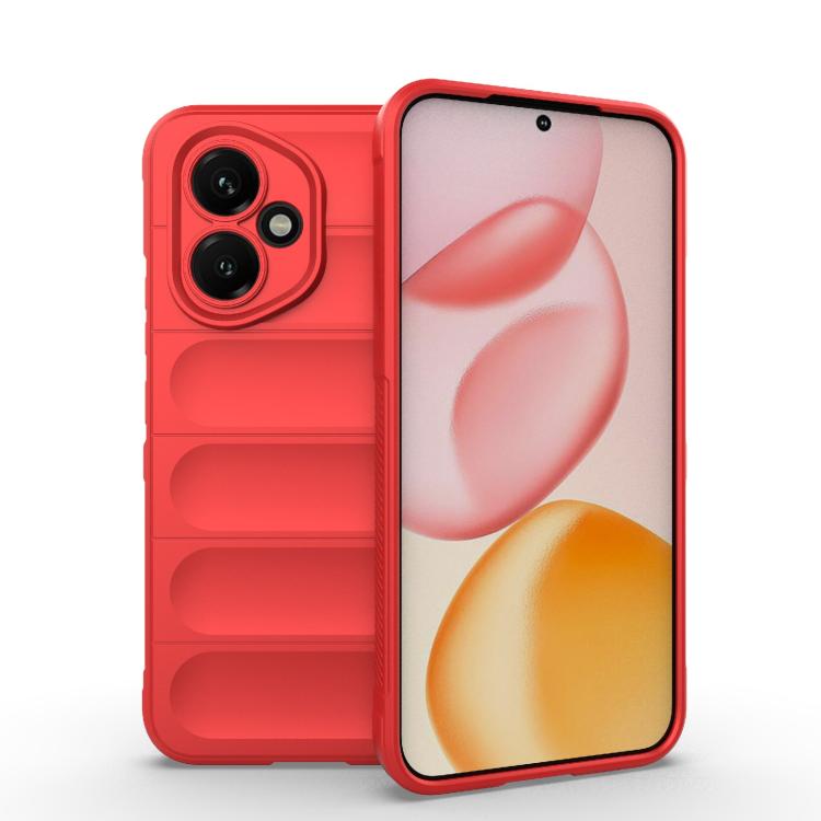 Magic Shield TPU + Flannel Phone Case, For Honor 400 Global 156.5mm, For Honor X60 Pro 5G, For Honor X60 5G, For Honor 200