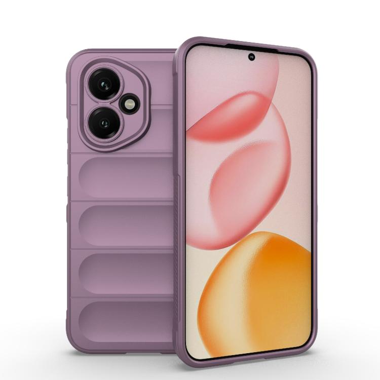 Magic Shield TPU + Flannel Phone Case, For Honor 400 Global 156.5mm, For Honor X60 Pro 5G, For Honor X60 5G, For Honor 200