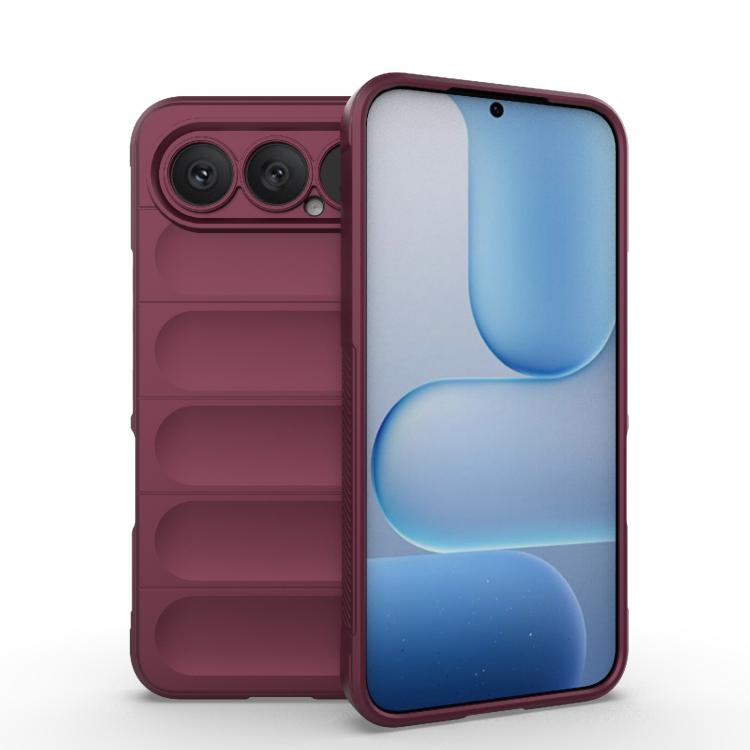 Magic Shield TPU + Flannel Phone Case, For Honor 600 Pro Global, For Honor 600 Lite 5G Global, For Honor 500 Pro Global 155.8mm, For Honor 400 Pro 5G Global 160.8mm
