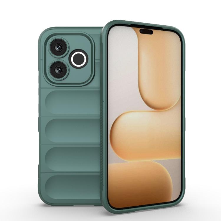 Magic Shield TPU + Flannel Phone Case, For Honor 600 Pro Global, For Honor 600 Lite 5G Global, For Honor 500 Pro Global 155.8mm, For Honor 400 Pro 5G Global 160.8mm