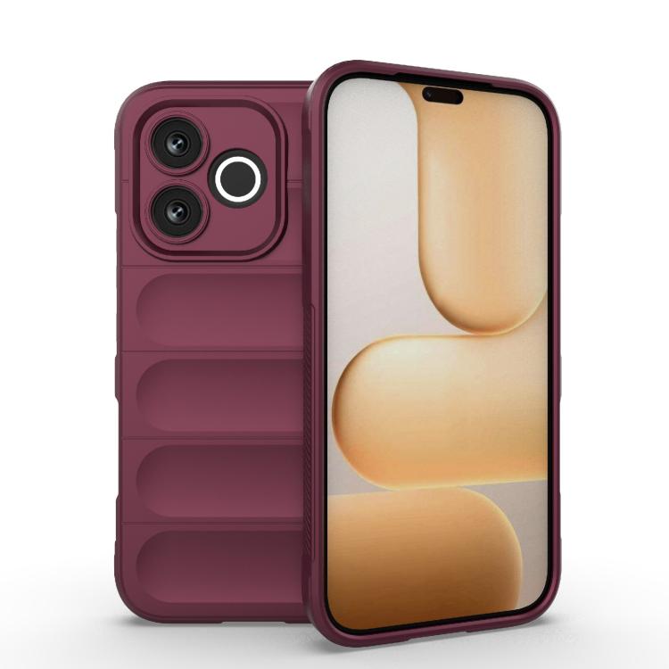 Magic Shield TPU + Flannel Phone Case, For Honor 600 Pro Global, For Honor 600 Lite 5G Global, For Honor 500 Pro Global 155.8mm, For Honor 400 Pro 5G Global 160.8mm