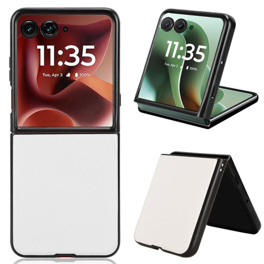 PU Leather PC Phone Case, For Motorola Razr 60 Ultra, For Motorola Moto Razr 50 Ultra, For Motorola Moto Razr 50, For Motorola Moto Razr 40 Ultra