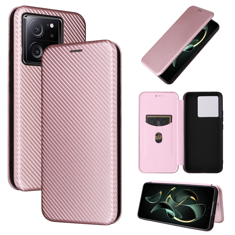 Carbon Fiber Texture Flip Leather Phone Case, For Xiaomi Redmi Note 13 Pro, For Xiaomi Redmi K60 Ultra, For Xiaomi Redmi 12R / Poco M6 Pro, For Xiaomi Redmi 12 4G