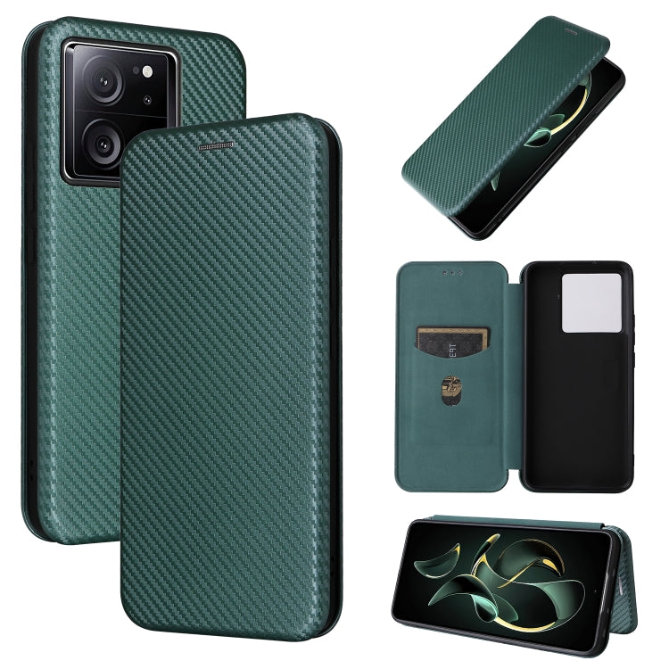Carbon Fiber Texture Flip Leather Phone Case, For Xiaomi Redmi Note 13 Pro, For Xiaomi Redmi K60 Ultra, For Xiaomi Redmi 12R / Poco M6 Pro, For Xiaomi Redmi 12 4G