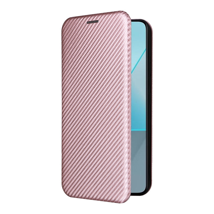 Carbon Fiber Texture Flip Leather Phone Case, For Xiaomi Redmi Note 13 Pro, For Xiaomi Redmi K60 Ultra, For Xiaomi Redmi 12R / Poco M6 Pro, For Xiaomi Redmi 12 4G