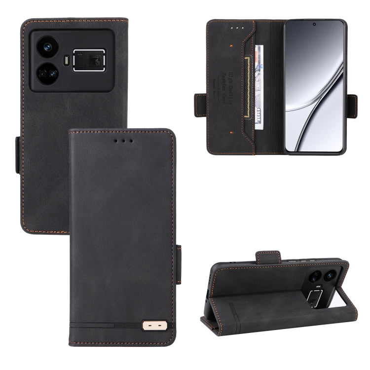 Magnetic Clasp Leather Phone Case, For Realme CT7 Pro, For Realme 13 Pro / 13 Pro+, For Realme GT 6 / GT 6T, For Realme GT Neo6 / GT Neo6 SE, For Realme C63 / C61, For Realme GT5 5G, For Realme C53 4G / Narzo N53 4G