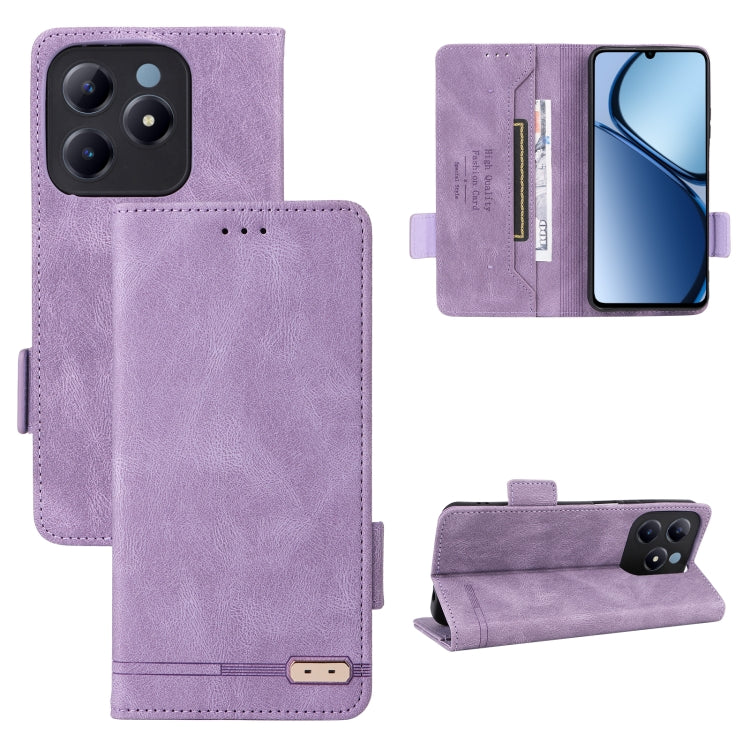Magnetic Clasp Leather Phone Case, For Realme CT7 Pro, For Realme 13 Pro / 13 Pro+, For Realme GT 6 / GT 6T, For Realme GT Neo6 / GT Neo6 SE, For Realme C63 / C61, For Realme GT5 5G, For Realme C53 4G / Narzo N53 4G