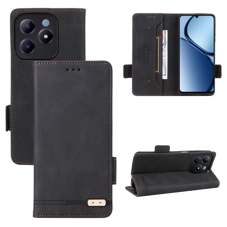Magnetic Clasp Leather Phone Case, For Realme CT7 Pro, For Realme 13 Pro / 13 Pro+, For Realme GT 6 / GT 6T, For Realme GT Neo6 / GT Neo6 SE, For Realme C63 / C61, For Realme GT5 5G, For Realme C53 4G / Narzo N53 4G