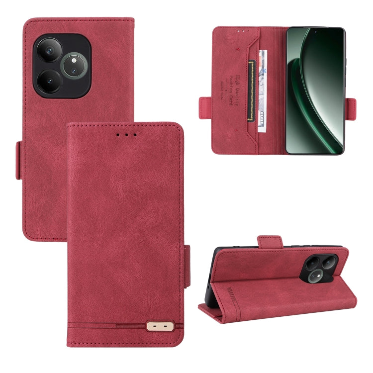 Magnetic Clasp Leather Phone Case, For Realme CT7 Pro, For Realme 13 Pro / 13 Pro+, For Realme GT 6 / GT 6T, For Realme GT Neo6 / GT Neo6 SE, For Realme C63 / C61, For Realme GT5 5G, For Realme C53 4G / Narzo N53 4G