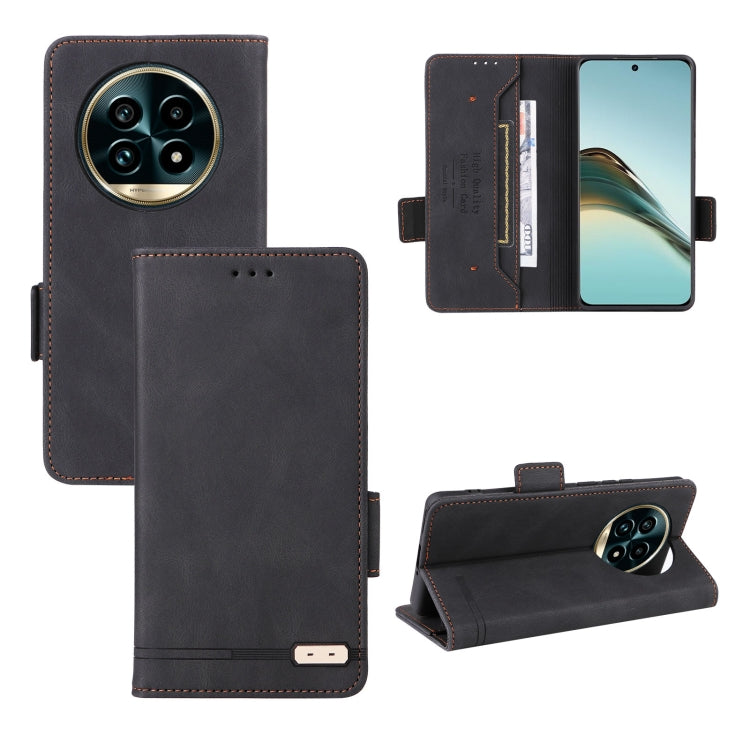 Magnetic Clasp Leather Phone Case, For Realme CT7 Pro, For Realme 13 Pro / 13 Pro+, For Realme GT 6 / GT 6T, For Realme GT Neo6 / GT Neo6 SE, For Realme C63 / C61, For Realme GT5 5G, For Realme C53 4G / Narzo N53 4G