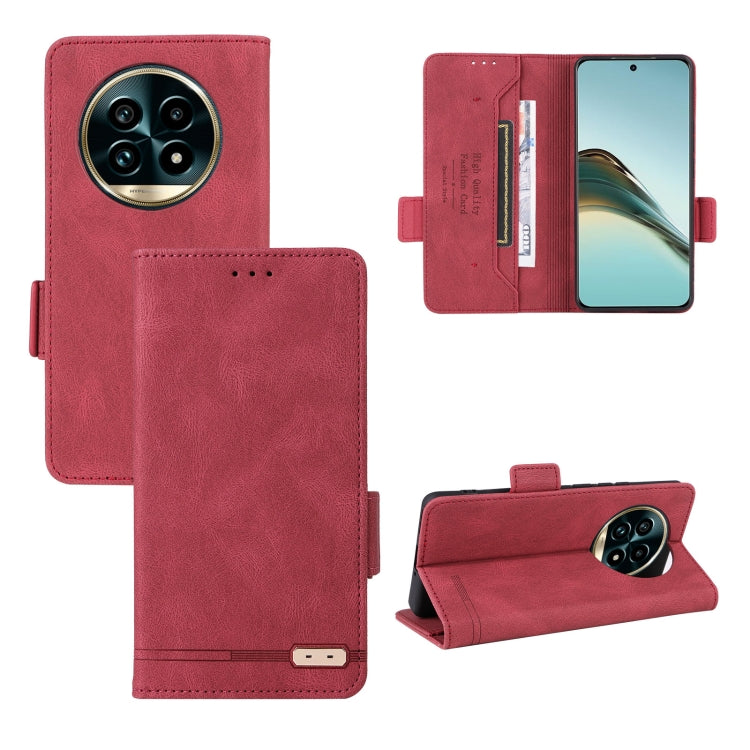 Magnetic Clasp Leather Phone Case, For Realme CT7 Pro, For Realme 13 Pro / 13 Pro+, For Realme GT 6 / GT 6T, For Realme GT Neo6 / GT Neo6 SE, For Realme C63 / C61, For Realme GT5 5G, For Realme C53 4G / Narzo N53 4G