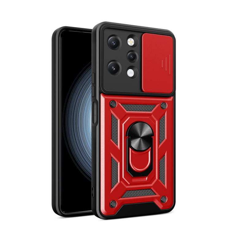 Sliding Camera Cover Design TPU Hybrid PC Phone Case, For Xiaomi Redmi 12 4G, For Xiaomi Redmi 12C 4G / 11A 4G