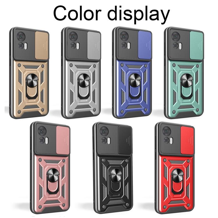 Sliding Camera Cover Design TPU+PC Phone Case, For Motorola Edge 30 Neo, For Motorola Moto G32