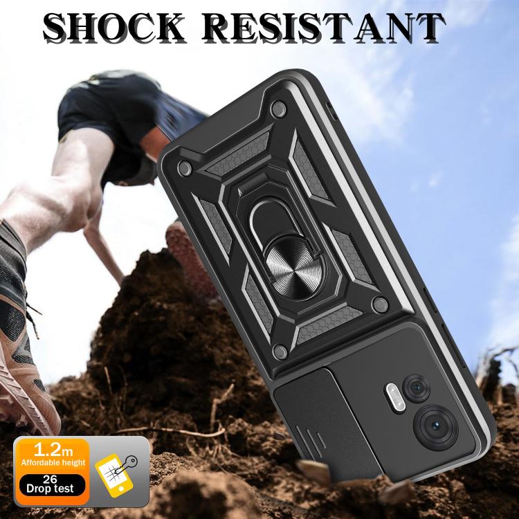 Sliding Camera Cover Design TPU+PC Phone Case, For Motorola Edge 30 Neo, For Motorola Moto G32