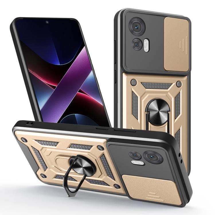 Sliding Camera Cover Design TPU+PC Phone Case, For Motorola Edge 30 Neo, For Motorola Moto G32