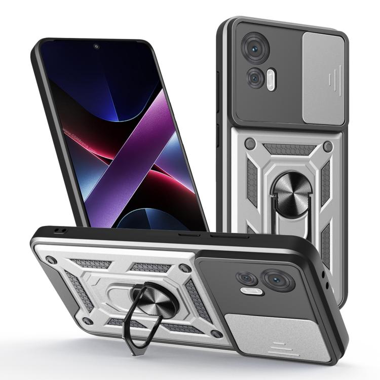 Sliding Camera Cover Design TPU+PC Phone Case, For Motorola Edge 30 Neo, For Motorola Moto G32