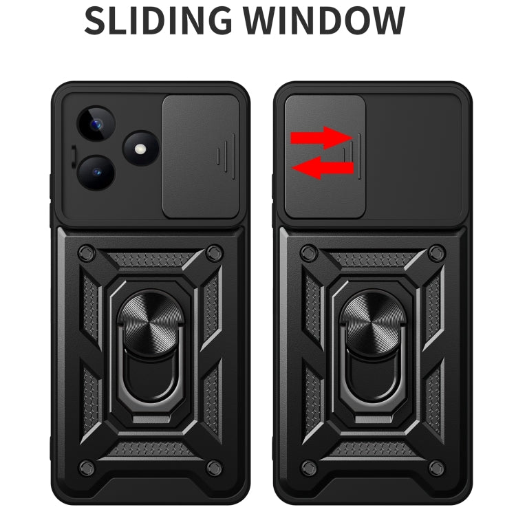 Sliding Camera Cover Design TPU+PC Phone Case, For Realme C53 4G / Narzo N53 4G, For Realme 11 Pro 5G / 11 Pro+, For Realme C65 4G, For Realme GT3 5G, For Realme C21Y / C25Y, For Realme C25 / C15