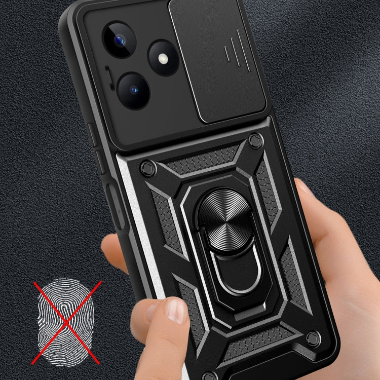 Sliding Camera Cover Design TPU+PC Phone Case, For Realme C53 4G / Narzo N53 4G, For Realme 11 Pro 5G / 11 Pro+, For Realme C65 4G, For Realme GT3 5G, For Realme C21Y / C25Y, For Realme C25 / C15