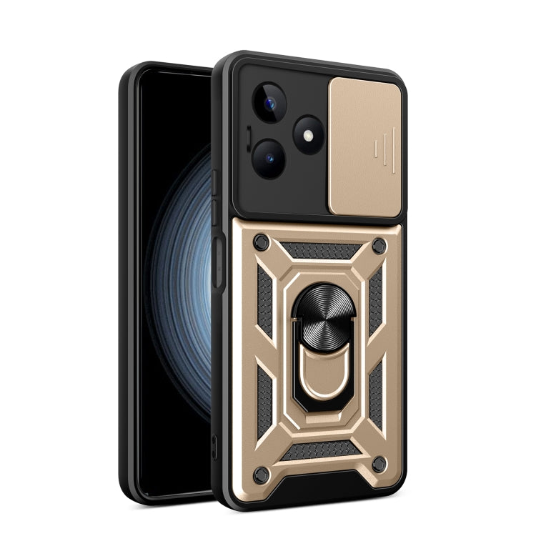 Sliding Camera Cover Design TPU+PC Phone Case, For Realme C53 4G / Narzo N53 4G, For Realme 11 Pro 5G / 11 Pro+, For Realme C65 4G, For Realme GT3 5G, For Realme C21Y / C25Y, For Realme C25 / C15