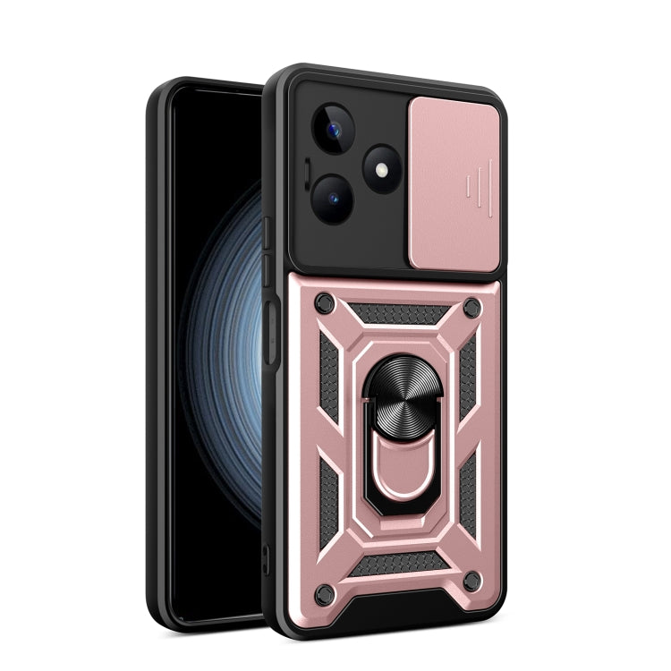 Sliding Camera Cover Design TPU+PC Phone Case, For Realme C53 4G / Narzo N53 4G, For Realme 11 Pro 5G / 11 Pro+, For Realme C65 4G, For Realme GT3 5G, For Realme C21Y / C25Y, For Realme C25 / C15
