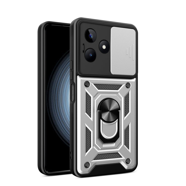 Sliding Camera Cover Design TPU+PC Phone Case, For Realme C53 4G / Narzo N53 4G, For Realme 11 Pro 5G / 11 Pro+, For Realme C65 4G, For Realme GT3 5G, For Realme C21Y / C25Y, For Realme C25 / C15