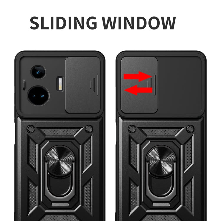 Sliding Camera Cover Design TPU+PC Phone Case, For Realme GT3 5G, For Realme C21Y / C25Y, For Realme C25 / C15, For Realme 5 Pro, For Realme 5