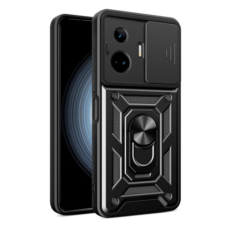 Sliding Camera Cover Design TPU+PC Phone Case, For Realme GT3 5G, For Realme C21Y / C25Y, For Realme C25 / C15, For Realme 5 Pro, For Realme 5