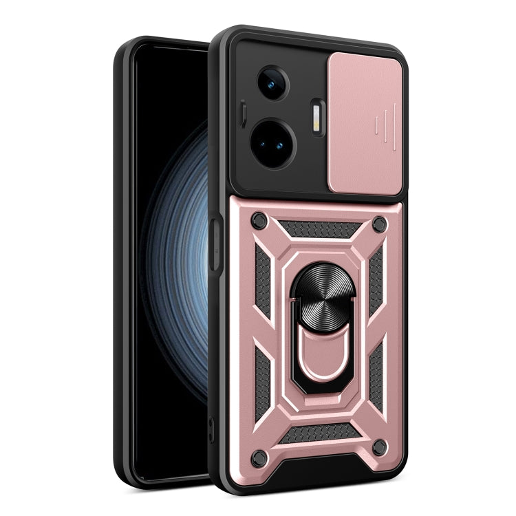 Sliding Camera Cover Design TPU+PC Phone Case, For Realme GT3 5G, For Realme C21Y / C25Y, For Realme C25 / C15, For Realme 5 Pro, For Realme 5