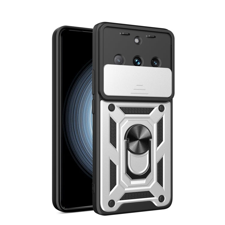 Sliding Camera Cover Design TPU+PC Phone Case, For Realme C53 4G / Narzo N53 4G, For Realme 11 Pro 5G / 11 Pro+, For Realme C65 4G, For Realme GT3 5G, For Realme C21Y / C25Y, For Realme C25 / C15