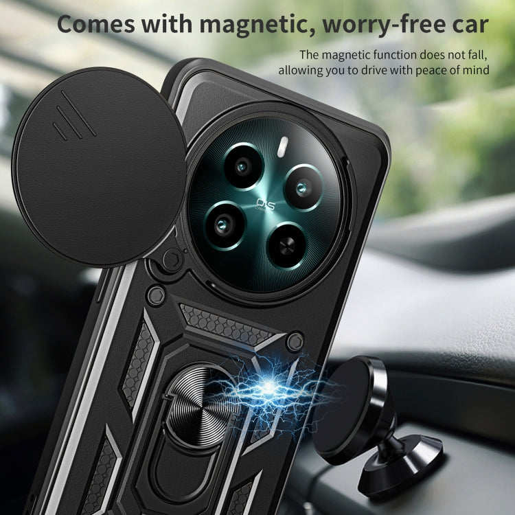 Sliding Camera Cover Design TPU+PC Phone Case, For Realme 12+ 5G Global, For Realme 12 Pro / 12 Pro+ 5G, For Realme Narzo 60x 5G Global, For Realme C53 4G / Narzo N53 4G, For Realme 11 Pro 5G / 11 Pro+, For Realme C65 4G