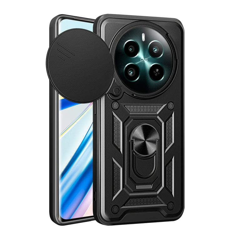 Sliding Camera Cover Design TPU+PC Phone Case, For Realme 12+ 5G Global, For Realme 12 Pro / 12 Pro+ 5G, For Realme Narzo 60x 5G Global, For Realme C53 4G / Narzo N53 4G, For Realme 11 Pro 5G / 11 Pro+, For Realme C65 4G