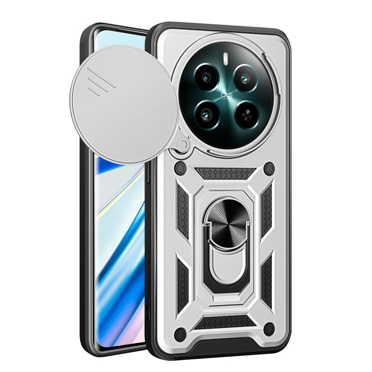 Sliding Camera Cover Design TPU+PC Phone Case, For Realme 12+ 5G Global, For Realme 12 Pro / 12 Pro+ 5G, For Realme Narzo 60x 5G Global, For Realme C53 4G / Narzo N53 4G, For Realme 11 Pro 5G / 11 Pro+, For Realme C65 4G