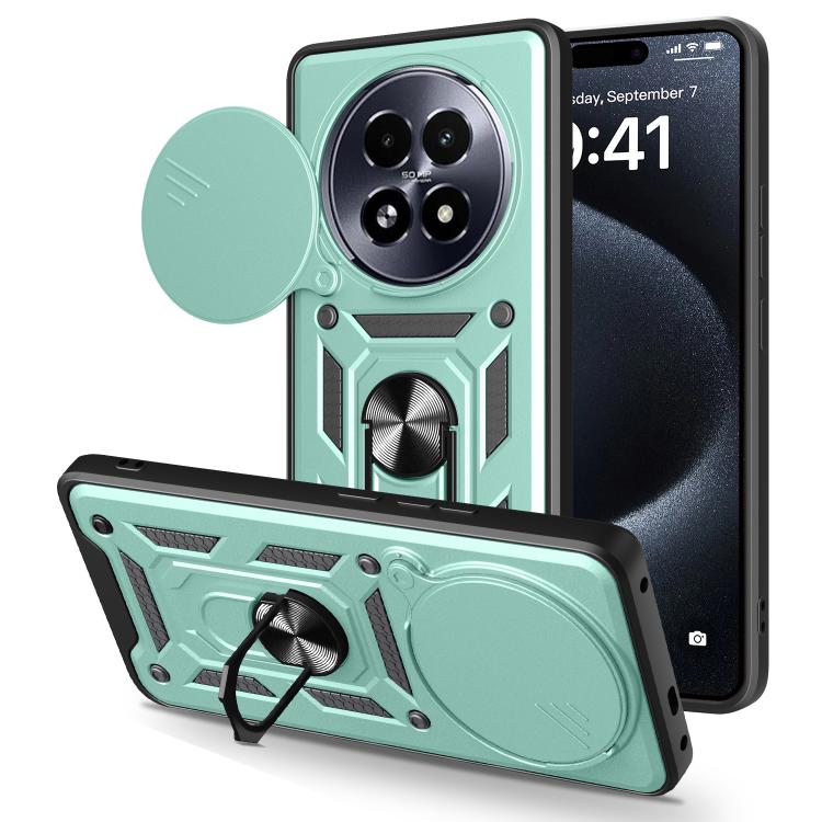 Sliding Camera Cover Design TPU+PC Phone Case, For Realme P3 Pro 5G, For Realme C75 4G / 14x 5G Global, For Realme 13+ 5G, For Realme 13 Pro / 13 Pro+ 5G, For Realme C61 / C63, For Realme 12 5G Global